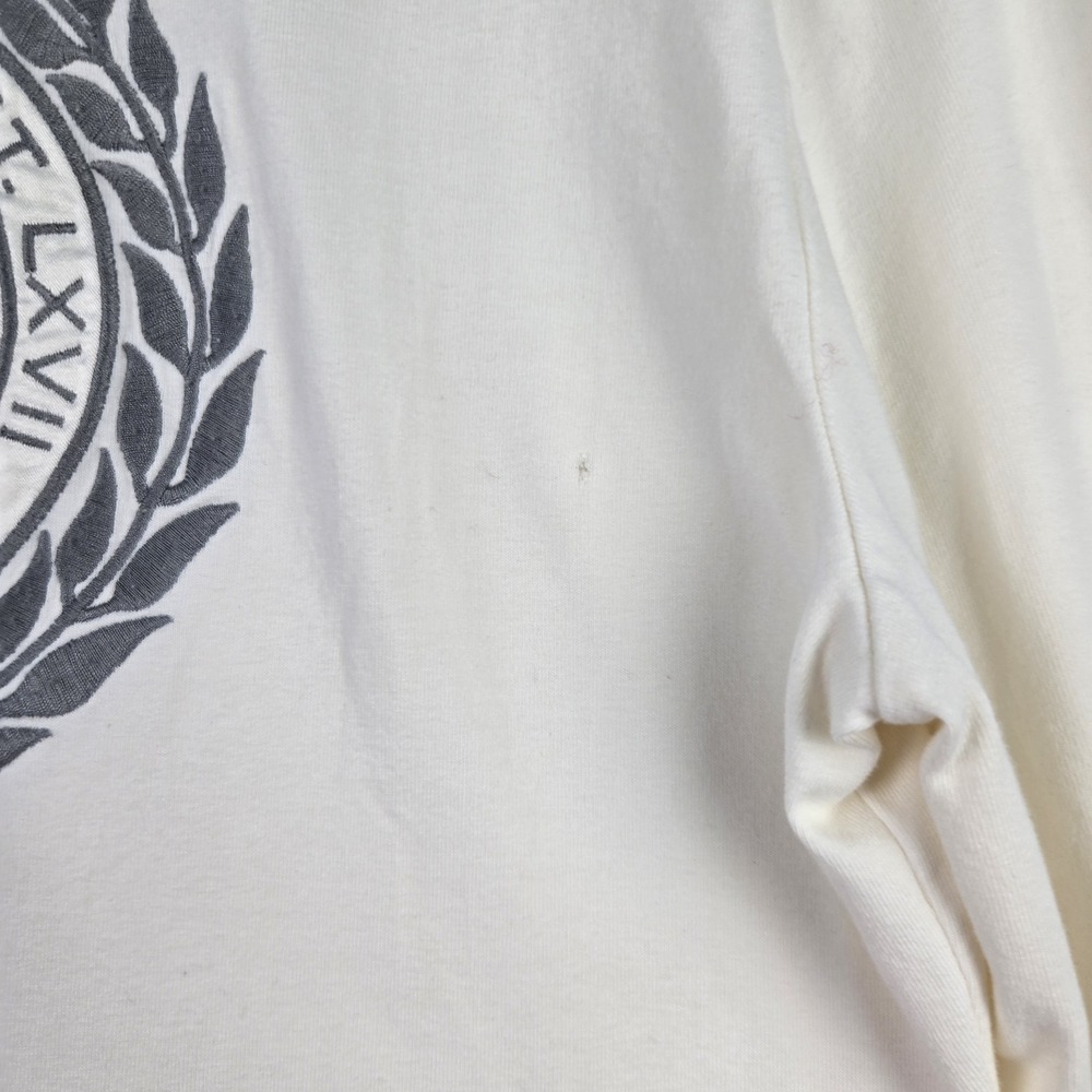 Lauren Active Ralph Lauren Women's Ivory1/4 Zip Sweater Size Medium‎ Logo - Picture 11 of 11